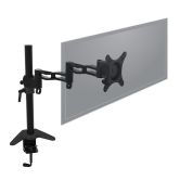 Monitor desk bracket 1 monitor double pivot