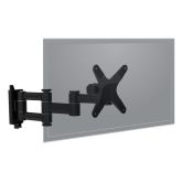 Monitor wall bracket 13-30" flexible triple pivot