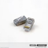 UTP Cat 7 RJ-45 8P8C plug, set 10pcs.