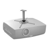Projector bracket ceiling mount short silver