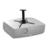 Projector bracket ceiling mount short black