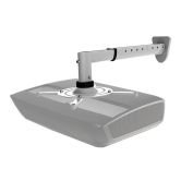 Projector bracket wall mount adjustable silver