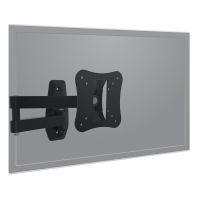 Monitor wall bracket 13-30" flexible double pivot