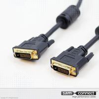DVI-D Dual Link cable, 3m, m/m