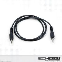 3.5mm mini Jack cable, 1m, m/m