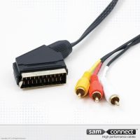 SCART to composite cable, 3m, m/m