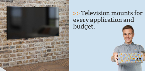 Television mounts for every application and budget.