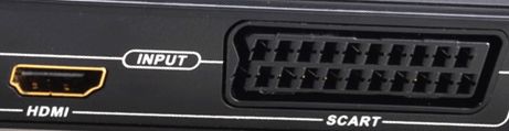 HDMI to SCART HDMI to SCART